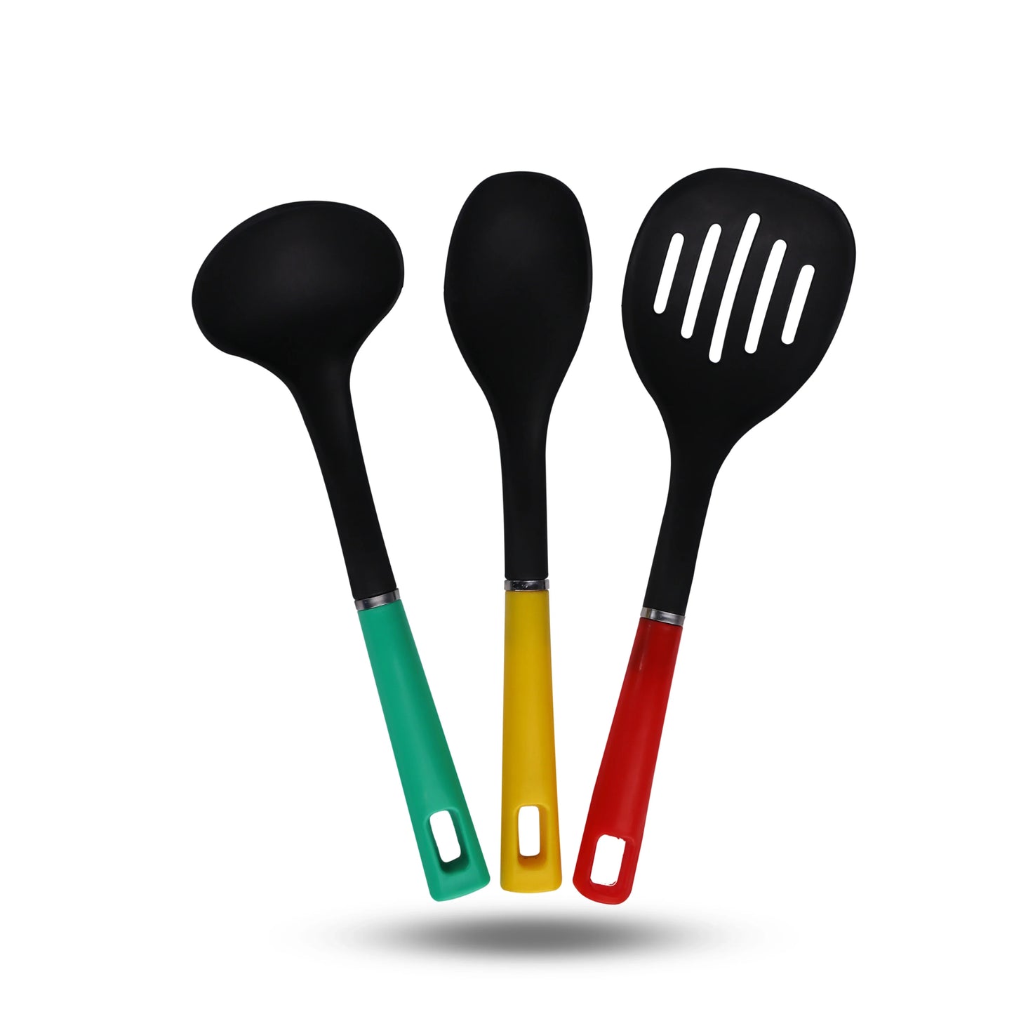 Chef Best Aluminum Non Stick Kitchen Set 15 Pcs New Arrival Cookware Set - Marble Coating 330 Black