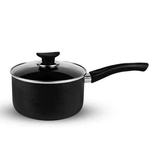 Chef Non-Stick Saucepan With Glass Lid (16 cm)