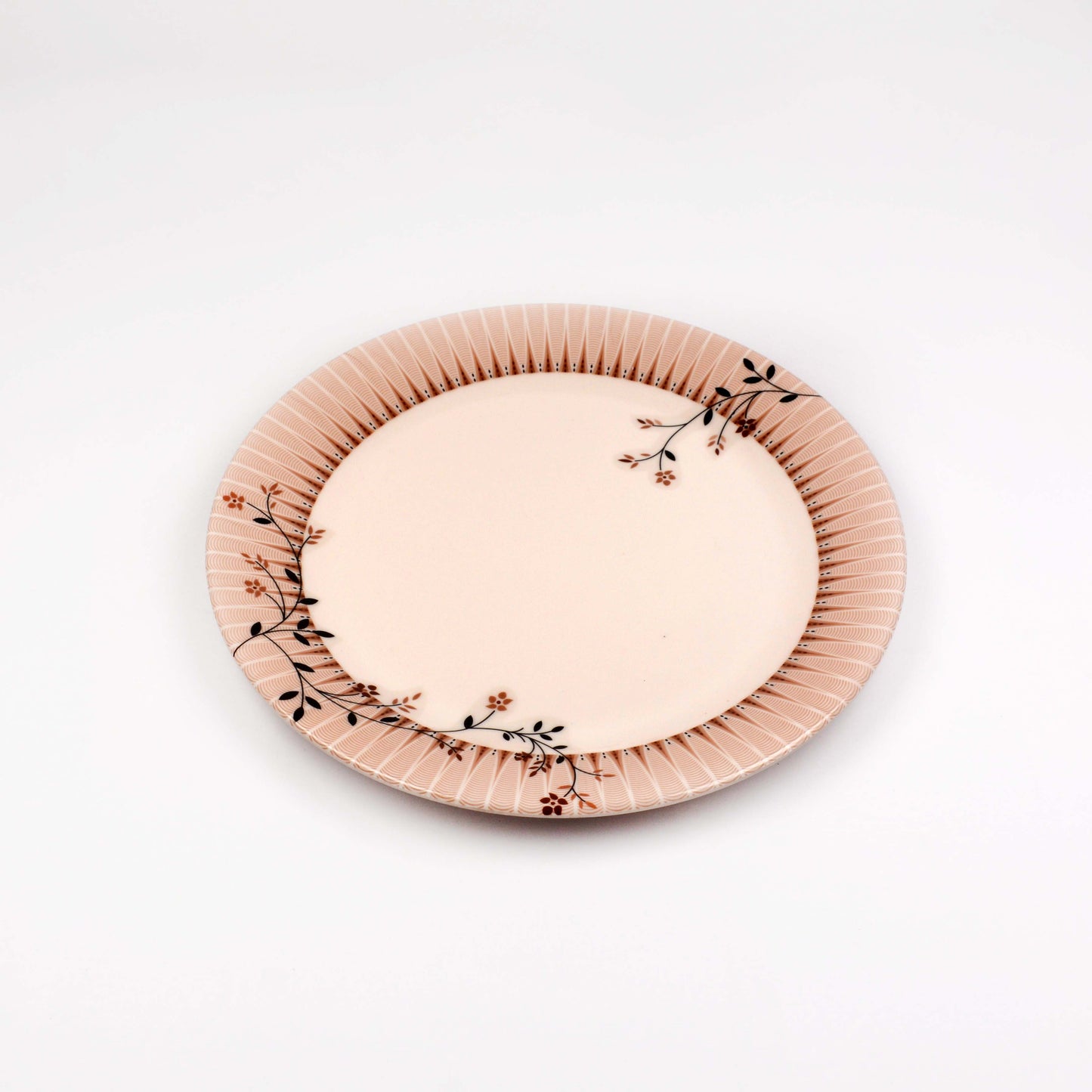 Majestic Melamine 6 pieces plate set DOUBLE GLAZE SET Made of BPA-free break resistant melamine