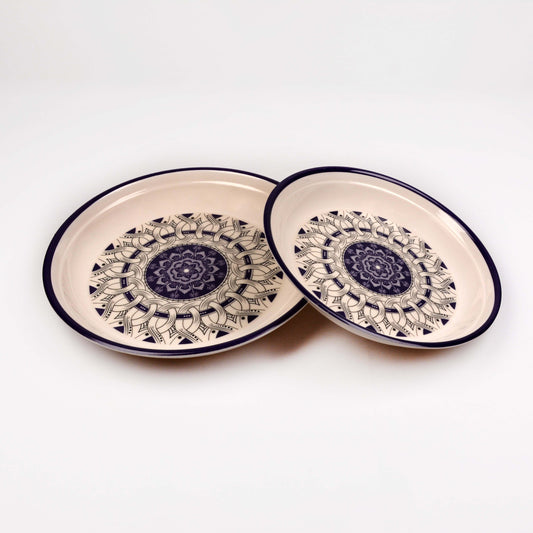 Majestic Melamine 6 pieces plate RT set  Made of BPA-free break resistant melamine