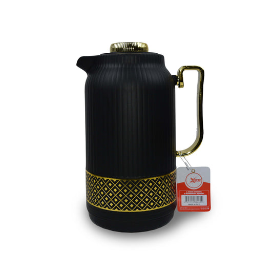 High quality OEM Pink Glass Arabic Coffee Pot 1.0L Thermal Jug /Thermos