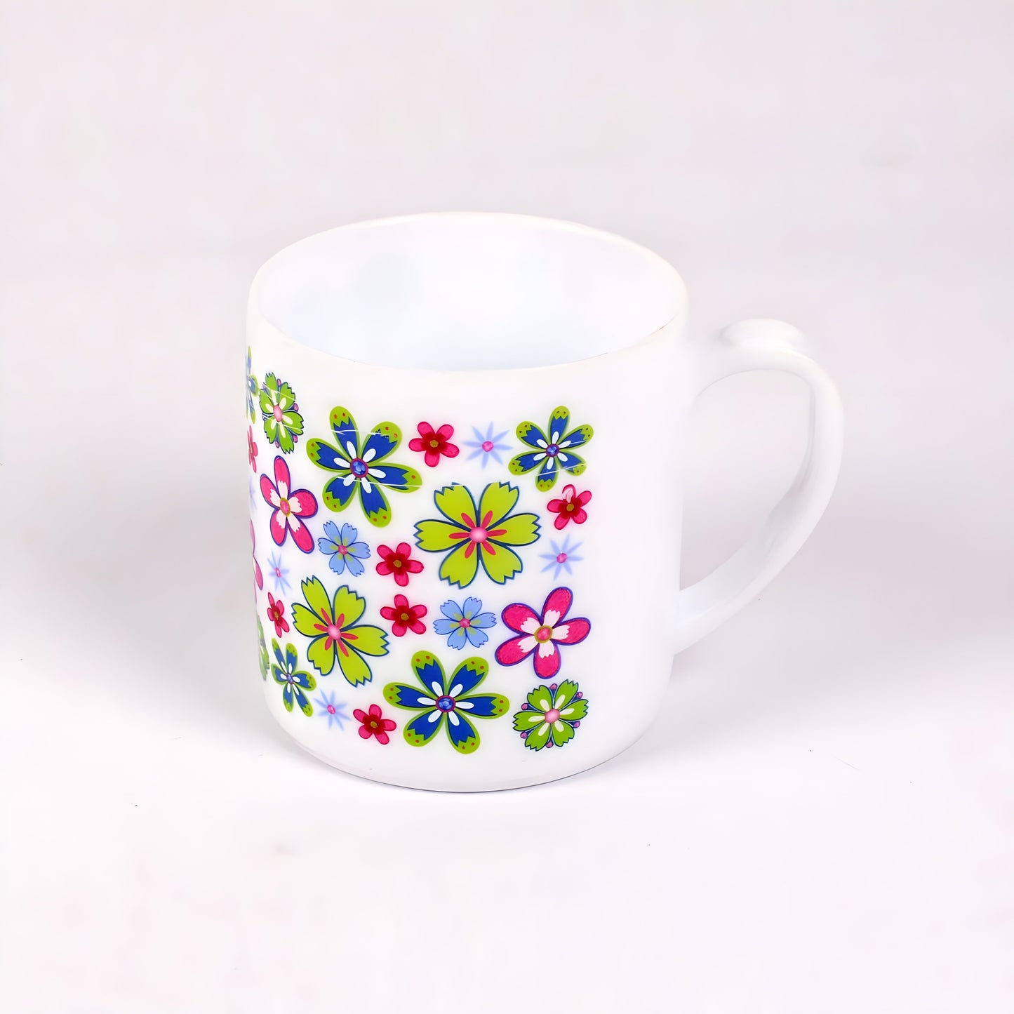 Majestic Large Tea Mugs - Stylish Majestic Plastic Tea Mugs Pack of 6 Big Size Tea Cups for Coffee, Tea, and Juice - Perfect Gift Mug Set