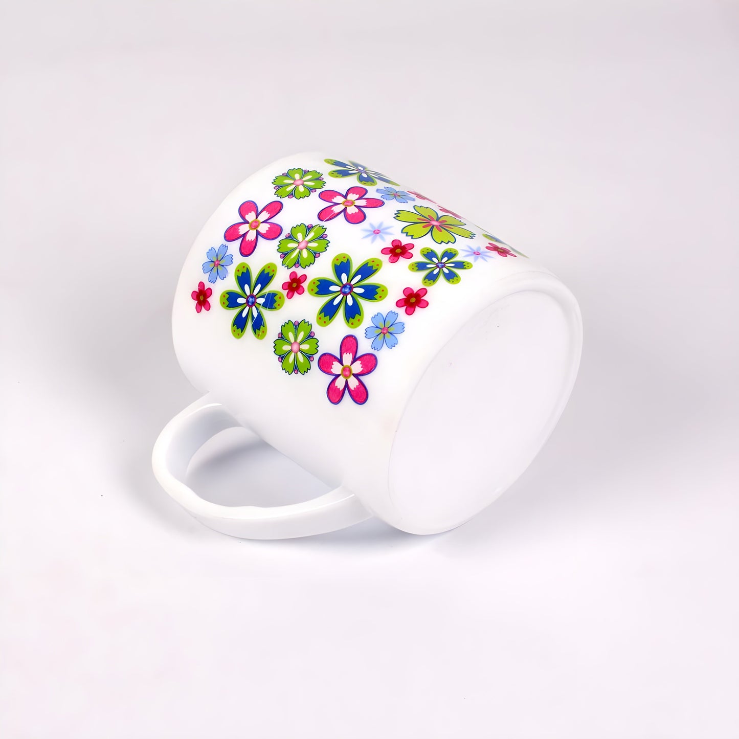 Majestic Large Tea Mugs - Stylish Majestic Plastic Tea Mugs Pack of 6 Big Size Tea Cups for Coffee, Tea, and Juice - Perfect Gift Mug Set