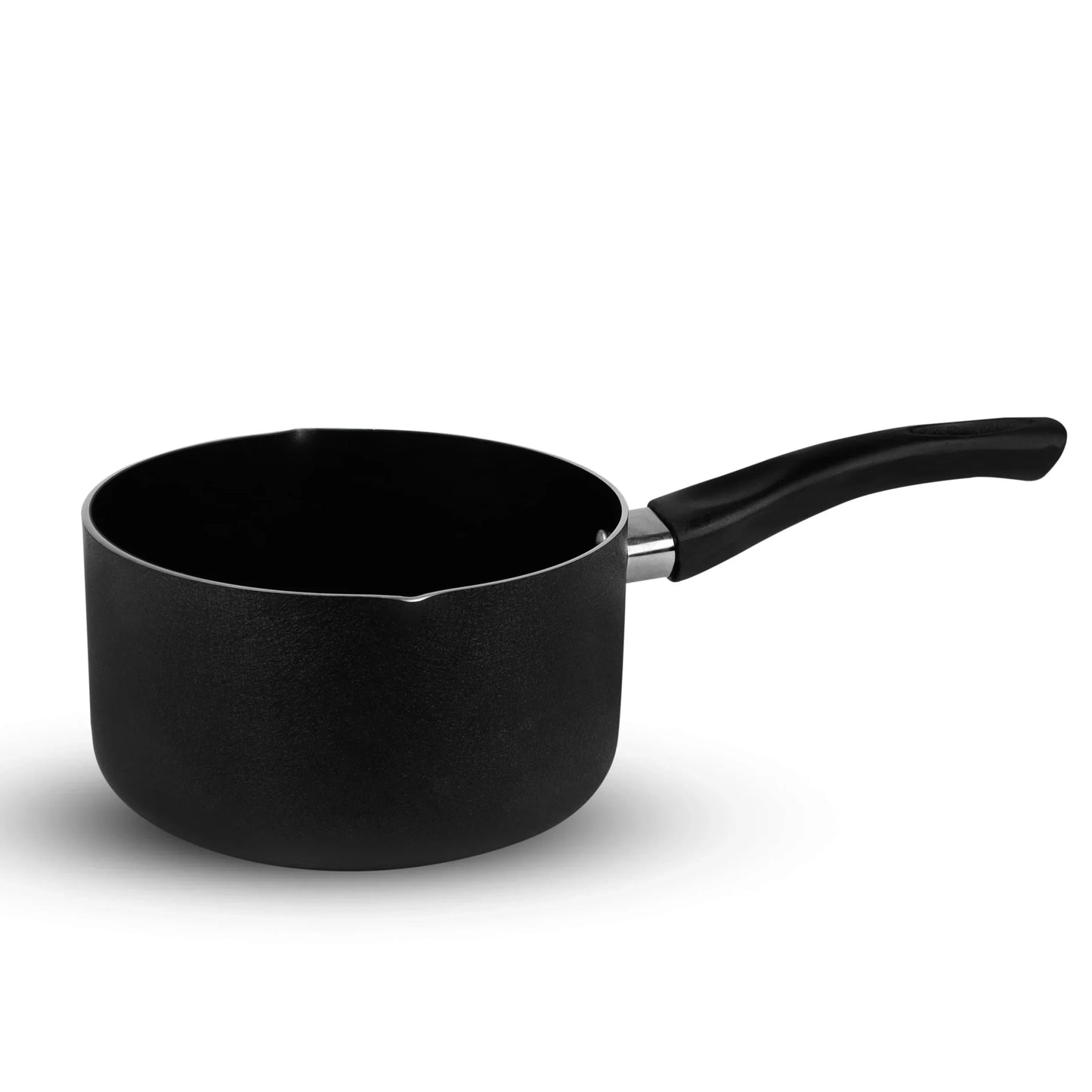 CHEF Non-Stick Milk Pan - Black 18cm