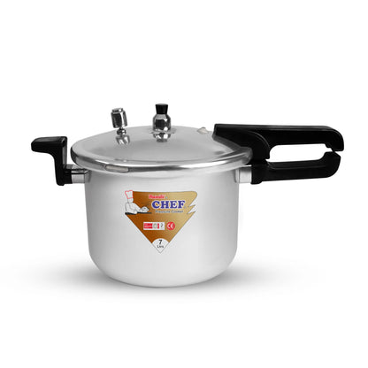 CHEF Soft Anodized Pressure Cooker - 1305 Liter Long Handle