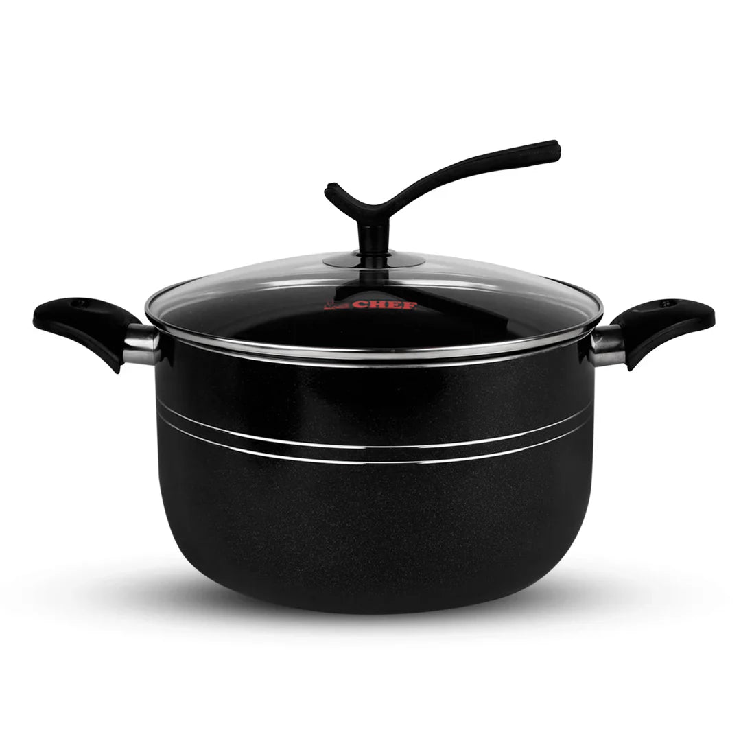 CHEF BEST NONSTICK COOKWARE SET/ KITCHEN SET-323 (15PCS)