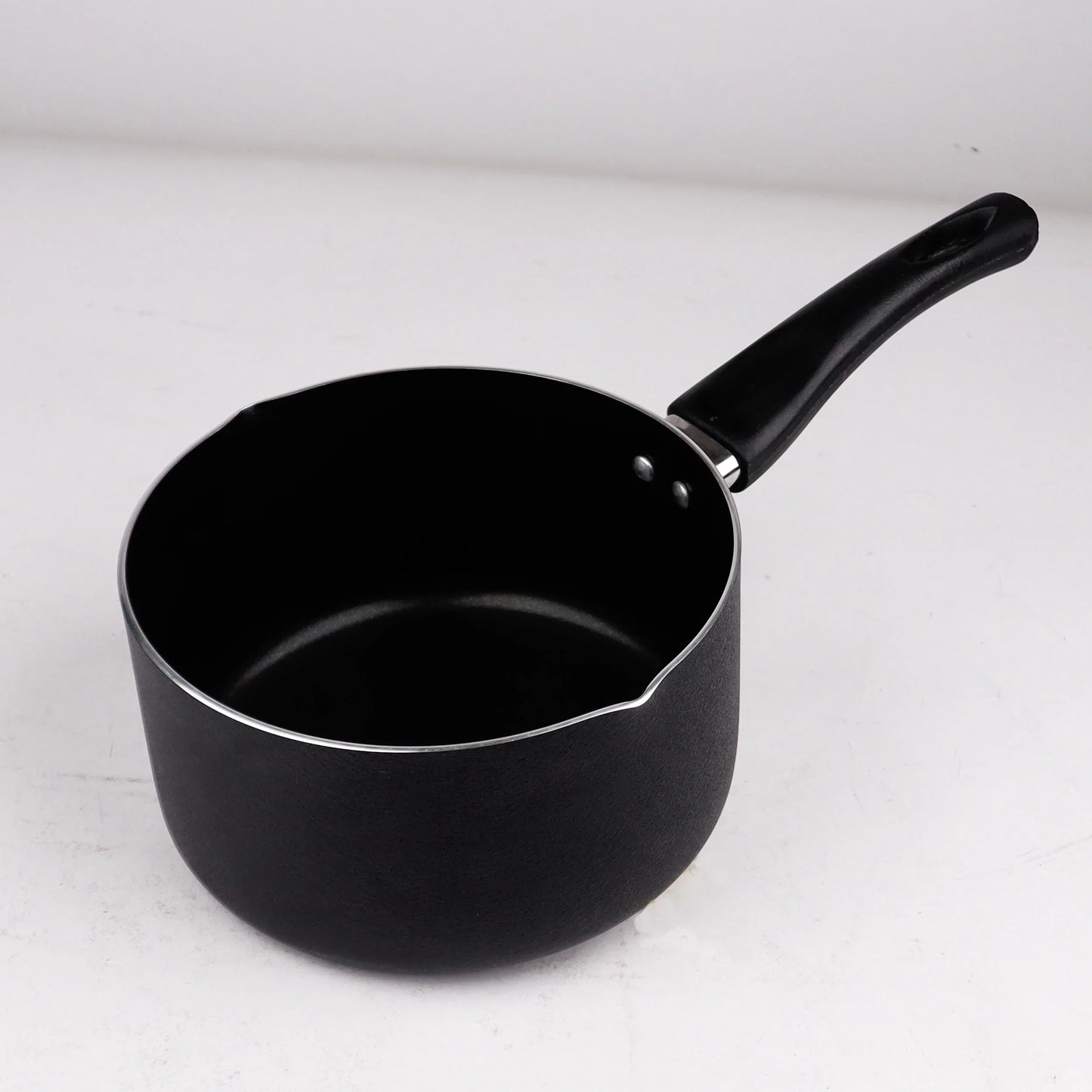 CHEF Non-Stick Milk Pan - Black 18cm