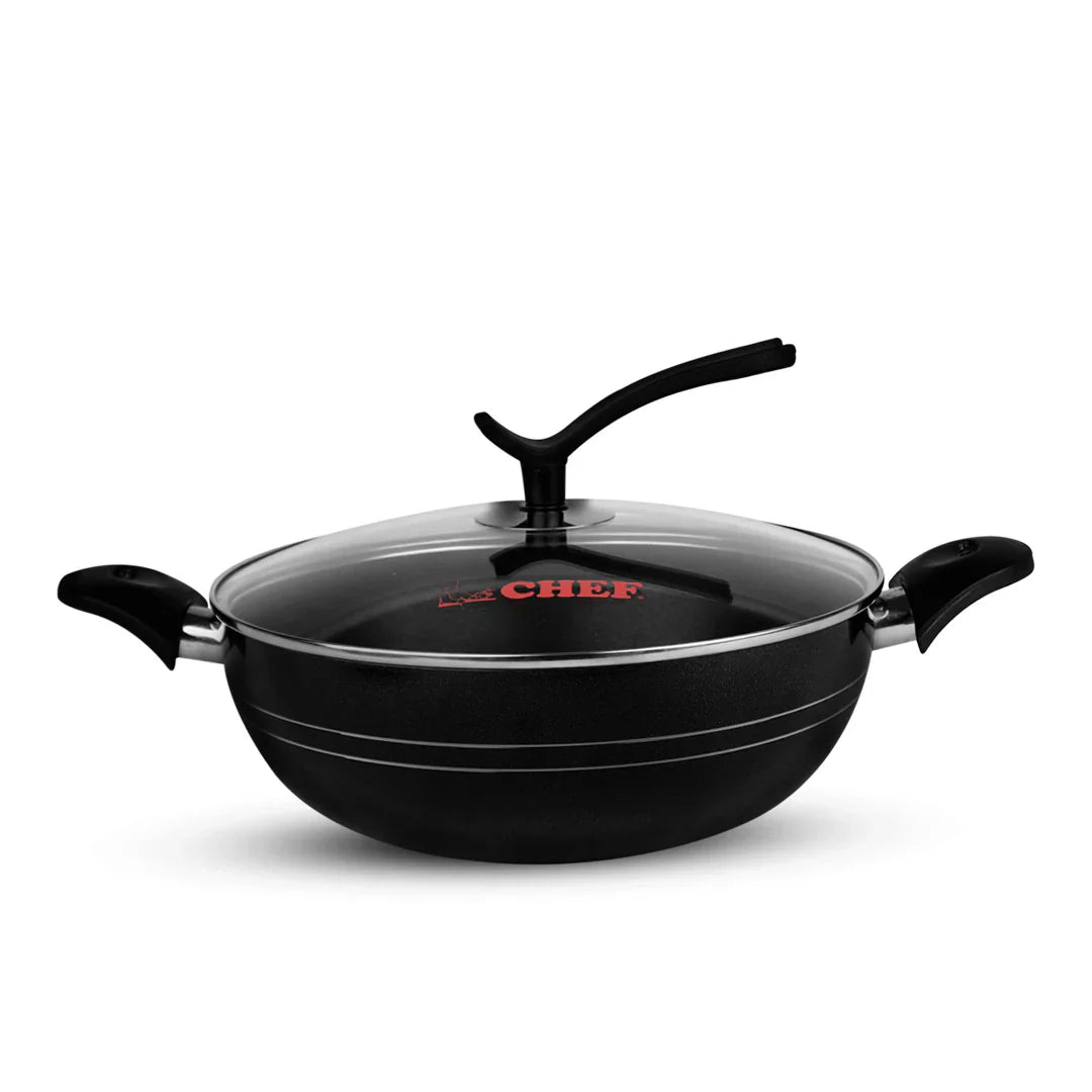 CHEF BEST NONSTICK COOKWARE SET/ KITCHEN SET-323 (15PCS)