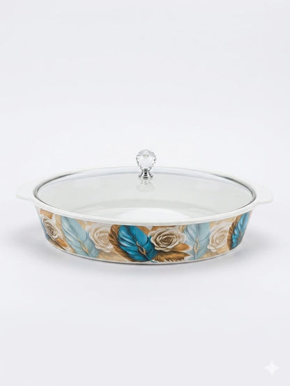 Crystal Double Glaze Dinner Set – Premium Elegant Crockery For Your Family