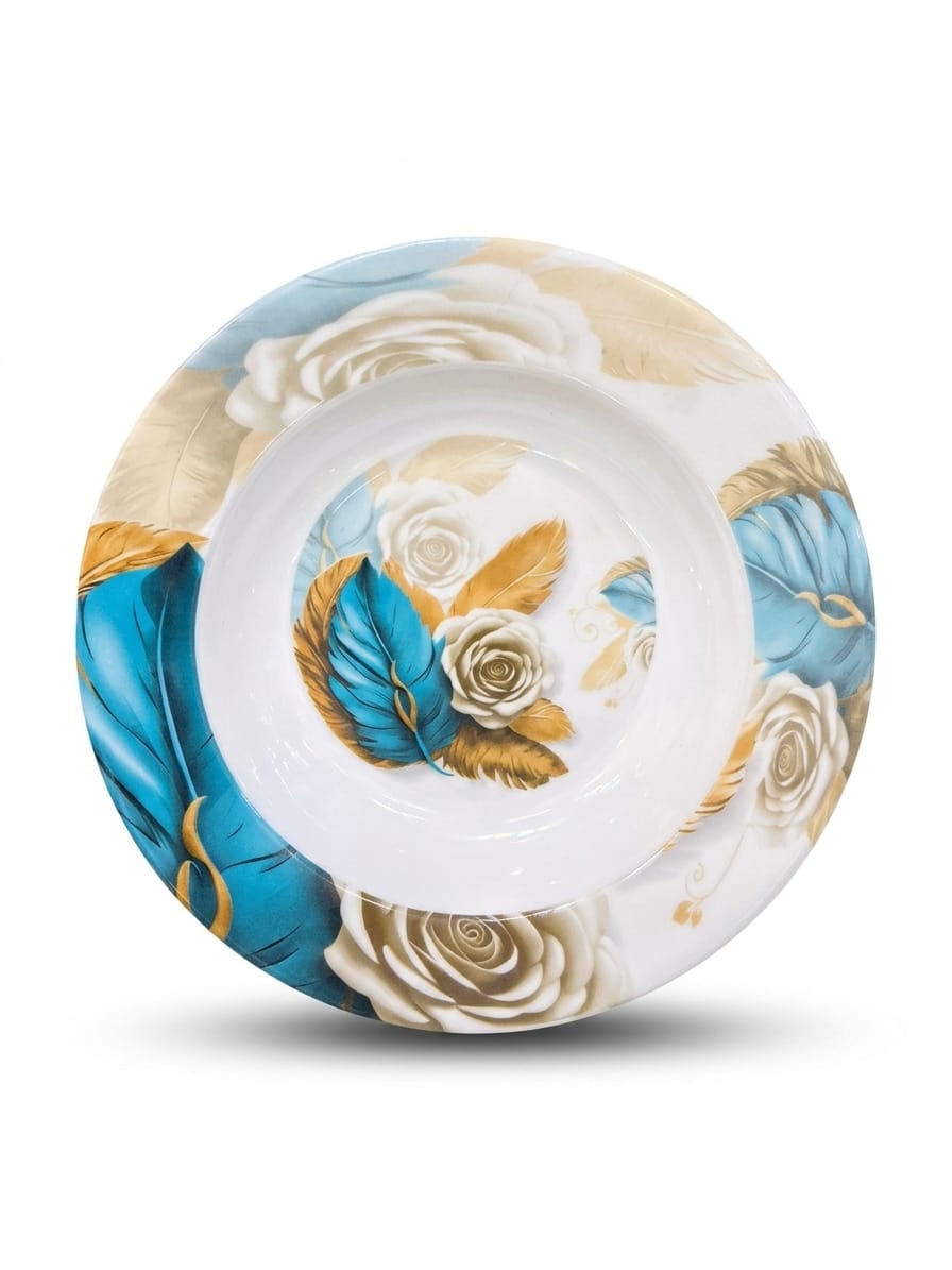 Crystal Double Glaze Dinner Set – Premium Elegant Crockery For Your Family