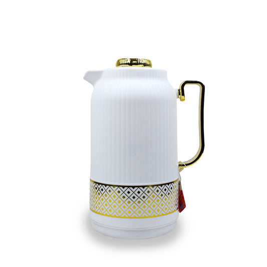 High quality OEM Pink Glass Arabic Coffee Pot 1.0L Thermal Jug /Thermos