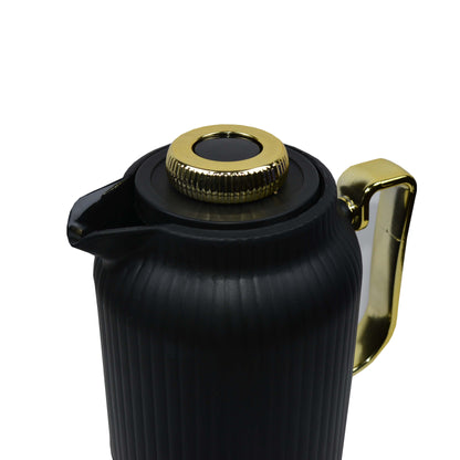 High quality OEM Pink Glass Arabic Coffee Pot 1.0L Thermal Jug /Thermos