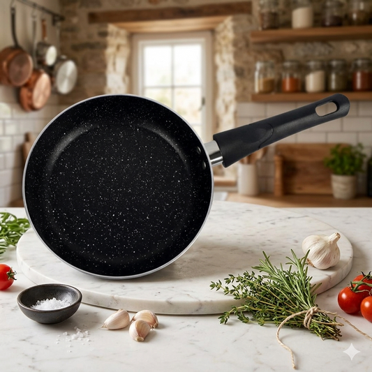 Chef Best Non-Stick Marble Coating Round Frying Pan (4MM)