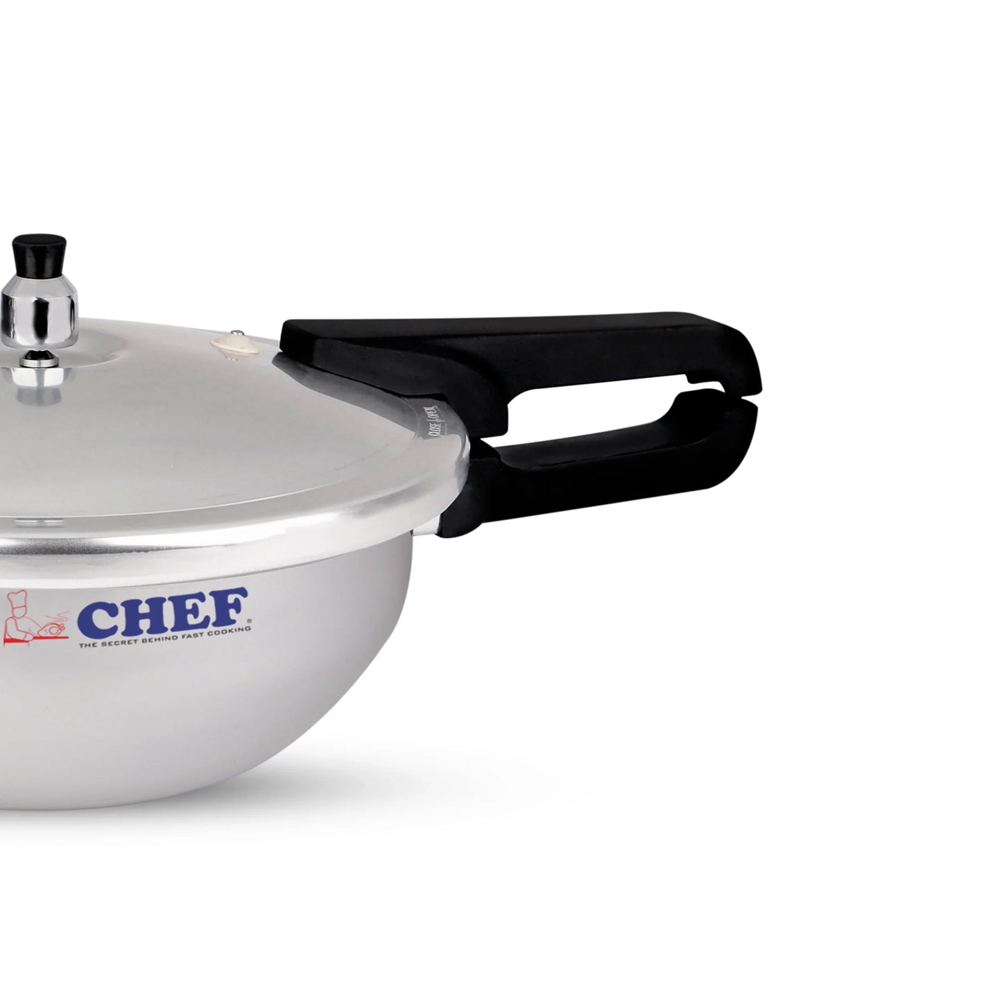 CHEF Aluminum Pressure Cooker Karahi 3 In 1 - 9 Liter