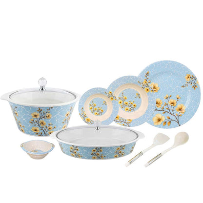 Crystal Double Glaze Dinner Set – Premium Elegant Crockery For Your Family