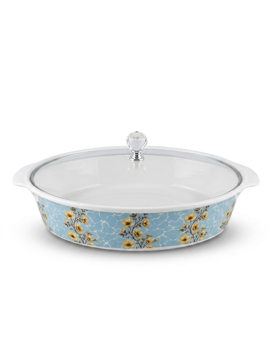 Crystal Double Glaze Dinner Set – Premium Elegant Crockery For Your Family