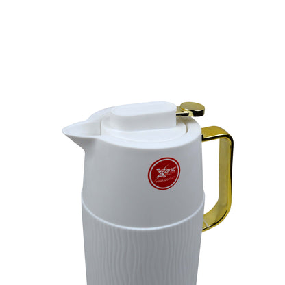 High quality OEM Pink Glass Arabic Coffee Pot 1.0L Thermal Jug /Thermos